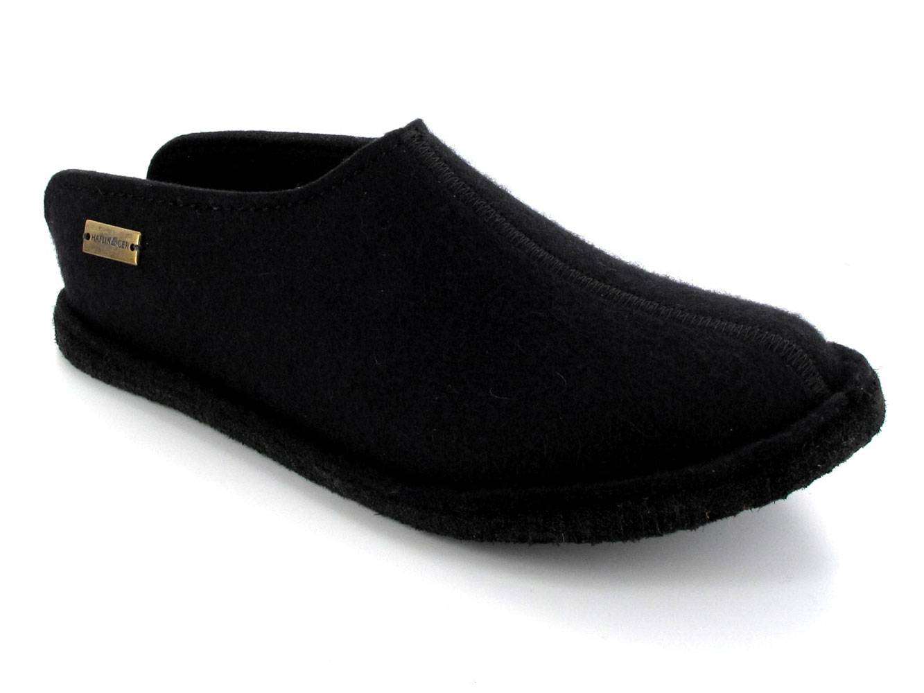 HAFLINGER-House-Slippers--Flair-Smily-Black #farbe_Black