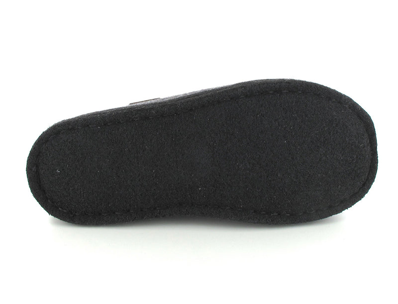 1 HAFLINGER-Boiled-Wool-Softsole-Slippers--Flair-Smily-Anthracite