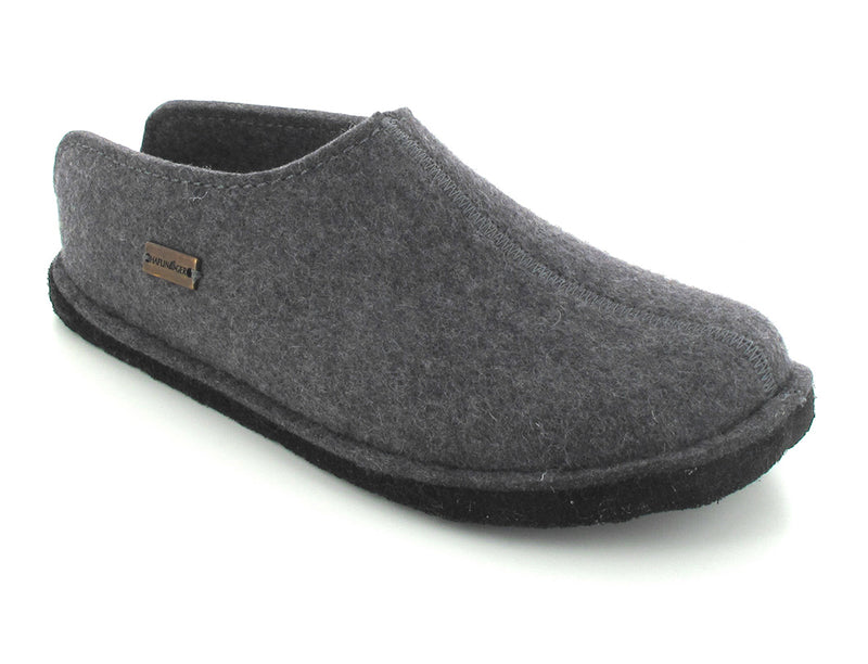 HAFLINGER-Boiled-Wool-Softsole-Slippers--Flair-Smily-Anthracite