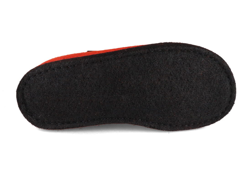 1 HAFLINGER-Women-Felt-Slippers-Flair-Smily-orange #farbe_Orange