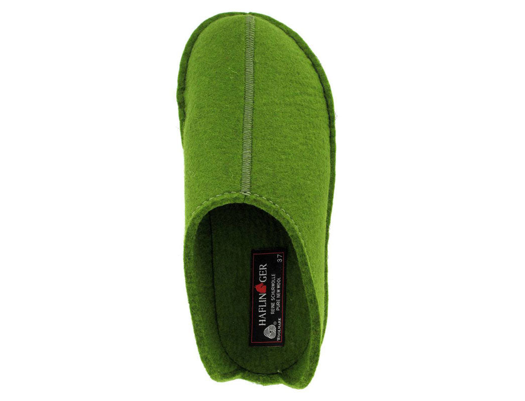 1 HAFLINGER-Slippers-with-Arch-Support-Flair-Smily-grassgreen #farbe_Green