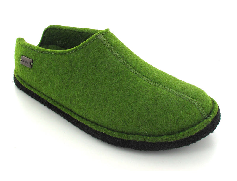HAFLINGER-Slippers-with-Arch-Support-Flair-Smily-grassgreen