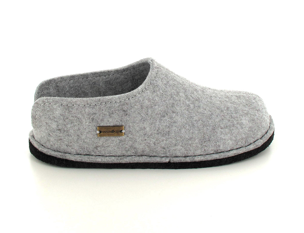 1 HAFLINGER-Slipper--Flair-Smily-Stone-Gray #farbe_Grey
