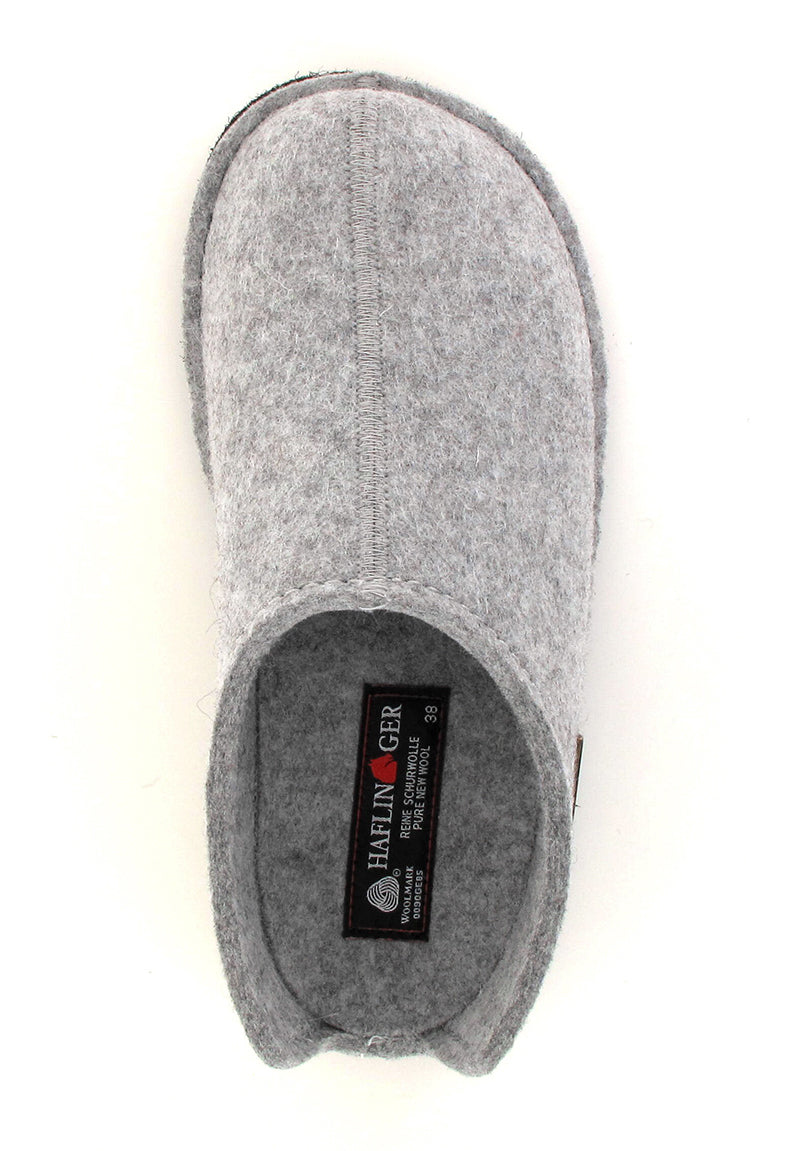1 HAFLINGER-Slipper--Flair-Smily-Stone-Gray #farbe_Grey