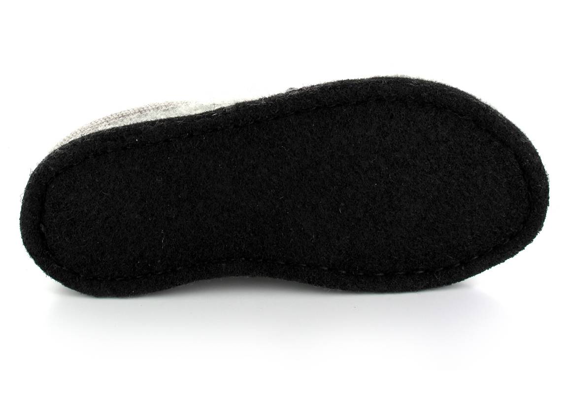 1 HAFLINGER-Dog-Slippers--Flair-Dachshund-StoneGray #farbe_Grey