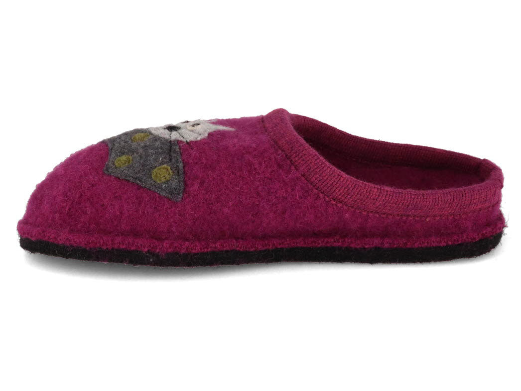 1 HAFLINGER-Slipper--Flair-Cucho-Mulberry #farbe_Rosa