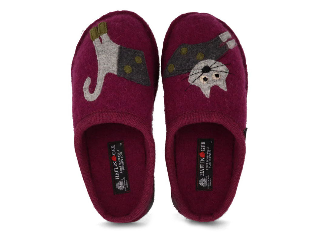 1 HAFLINGER-Slipper--Flair-Cucho-Mulberry #farbe_Rosa