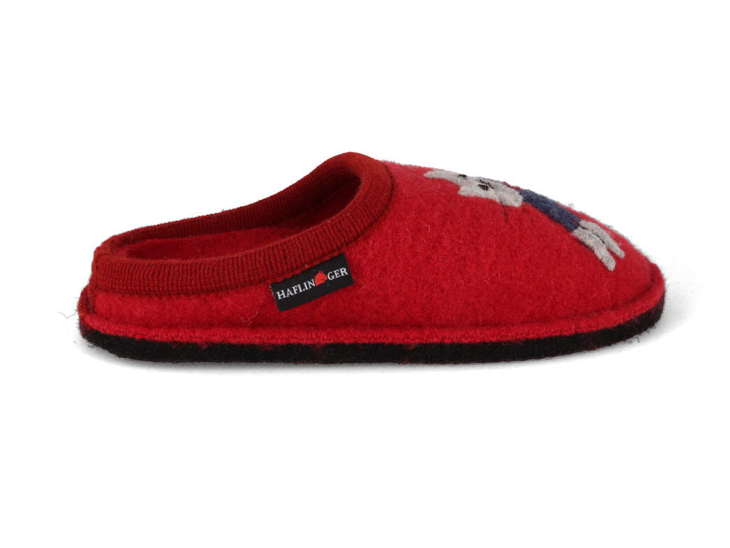1 HAFLINGER-Slipper--Flair-Cucho-paprika #farbe_Red
