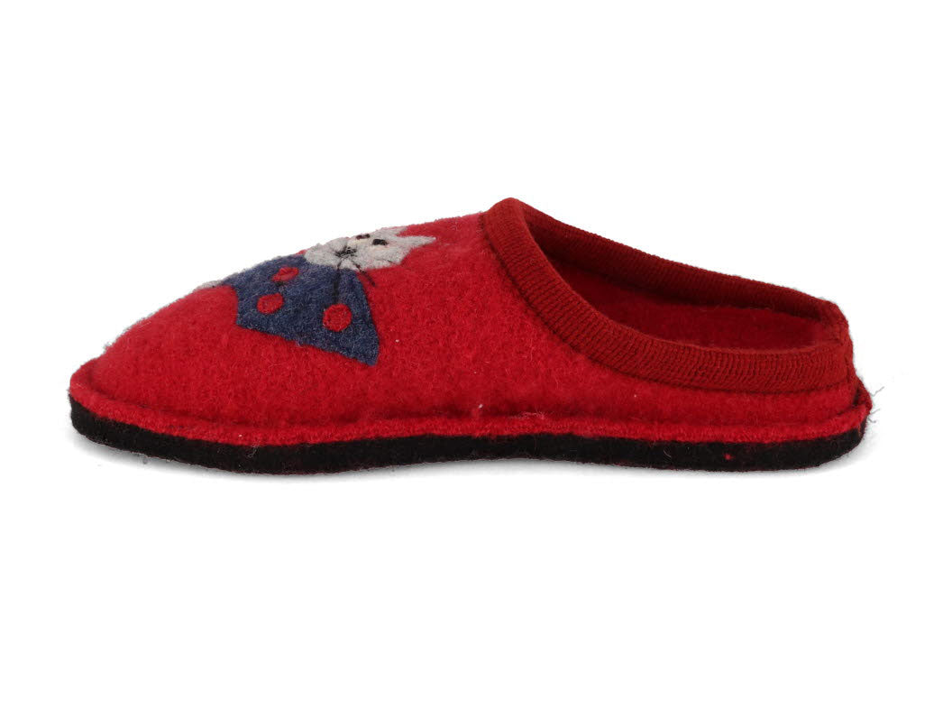 1 HAFLINGER-Slipper--Flair-Cucho-paprika #farbe_Red