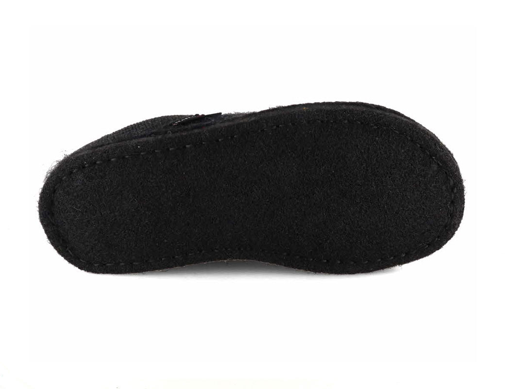 1 HAFLINGER-Women-Felt-Slippers-Flair-Cucho-graphite #farbe_Grey