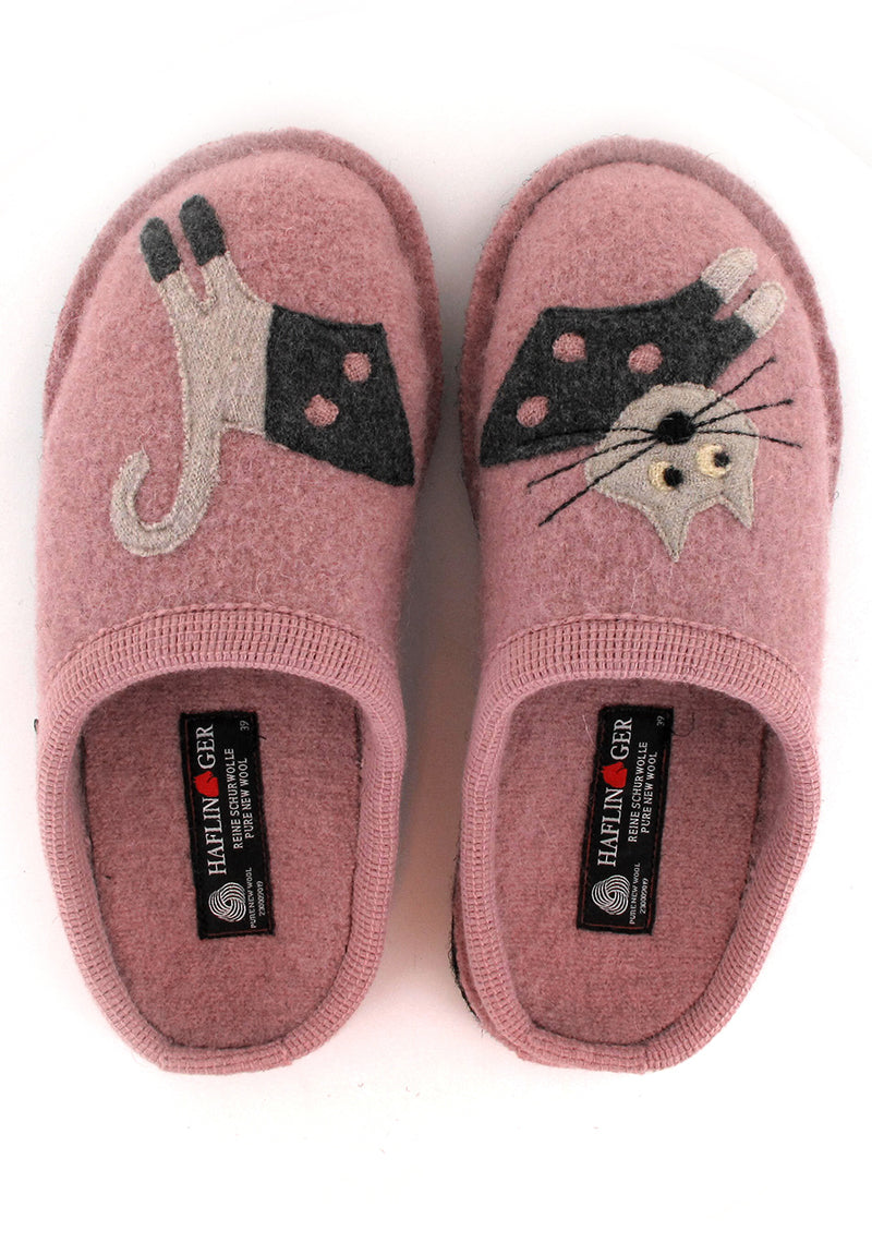1 HAFLINGER-Slipper--Flair-Cucho-Rosewood #farbe_Pink