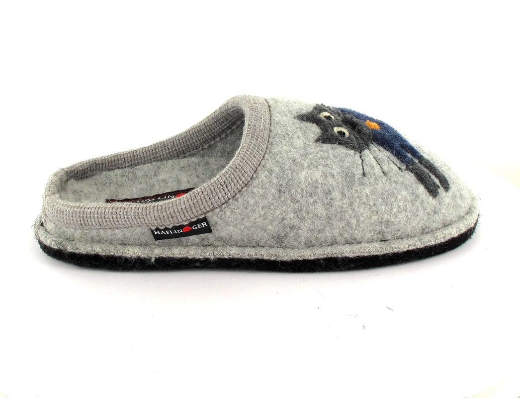 1 HAFLINGER-Slipper--Flair-Cucho-Stone-Gray #farbe_Grey