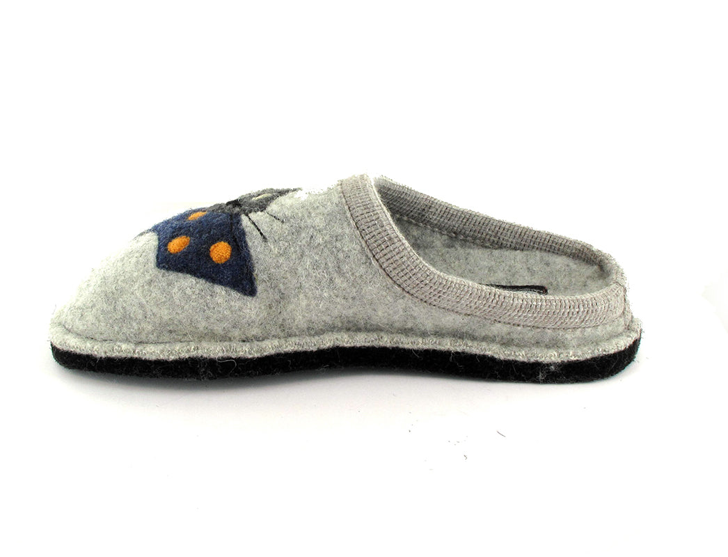 1 HAFLINGER-Slipper--Flair-Cucho-Stone-Gray #farbe_Grey