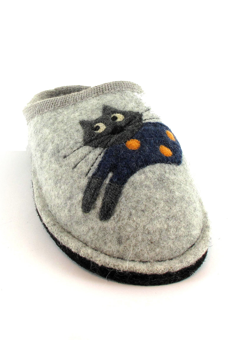 1 HAFLINGER-Slipper--Flair-Cucho-Stone-Gray #farbe_Grey