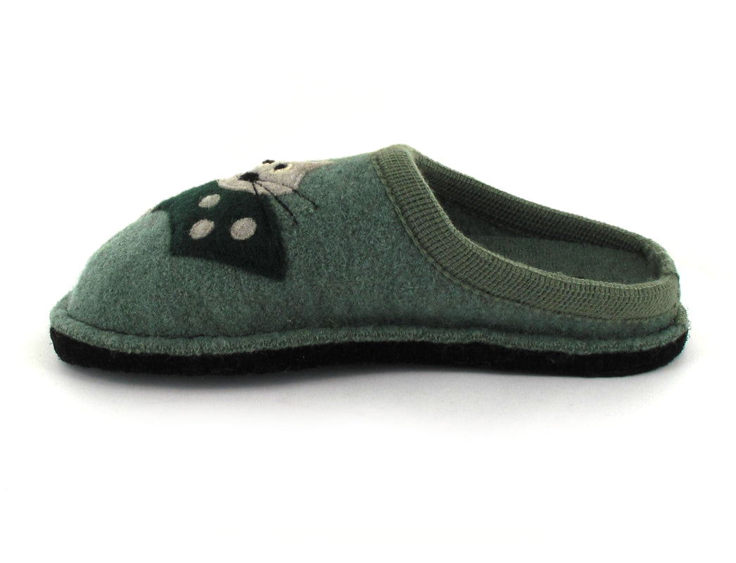 1 HAFLINGER-Womens-Slippers--Flair-Cucho-Kiwi #farbe_Green