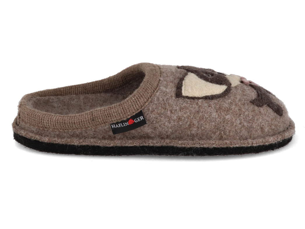 1 HAFLINGER-Slipper--Flair-Chihuahua-Beige #farbe_Beige
