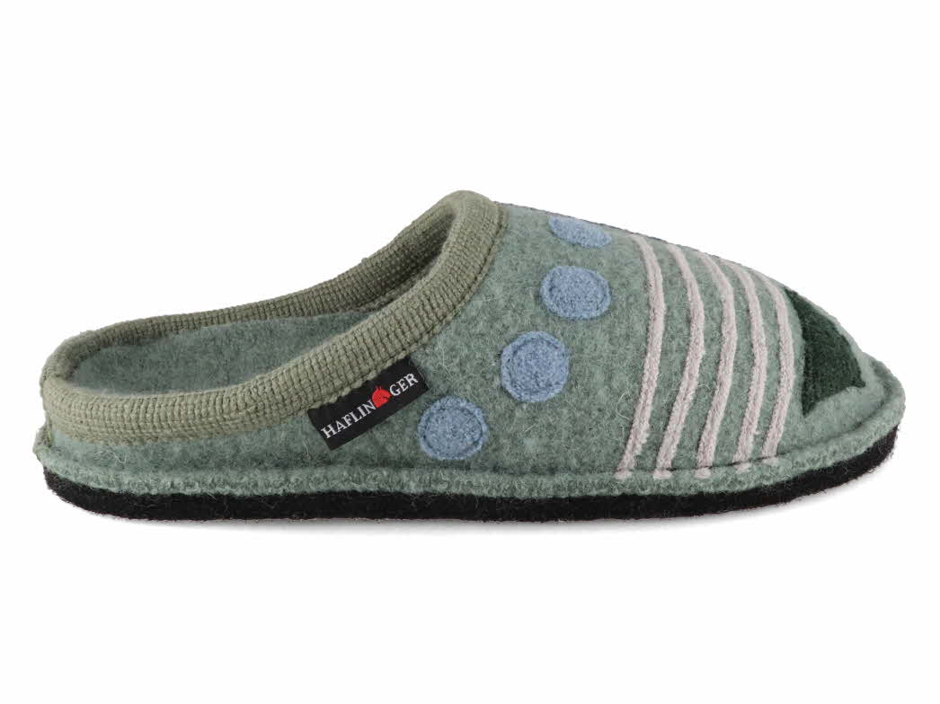 1 HAFLINGER-Women-Felt-Slippers-Flair-Zenit-kiwi #farbe_Green