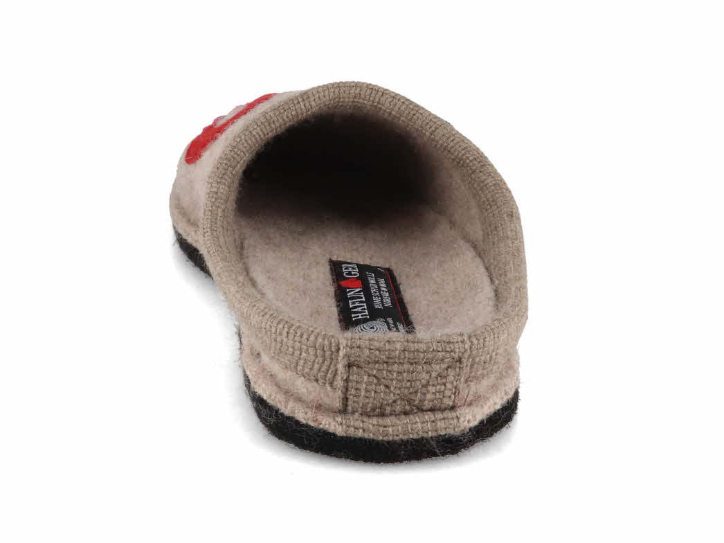 1 HAFLINGER-Women-Felt-Slippers-Flair-Love-beige #farbe_Beige