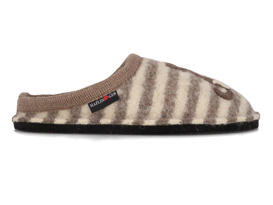 1 HAFLINGER-Women-Boiled-Wool-Slippers-Flair-Canegatto-beige #farbe_Beige