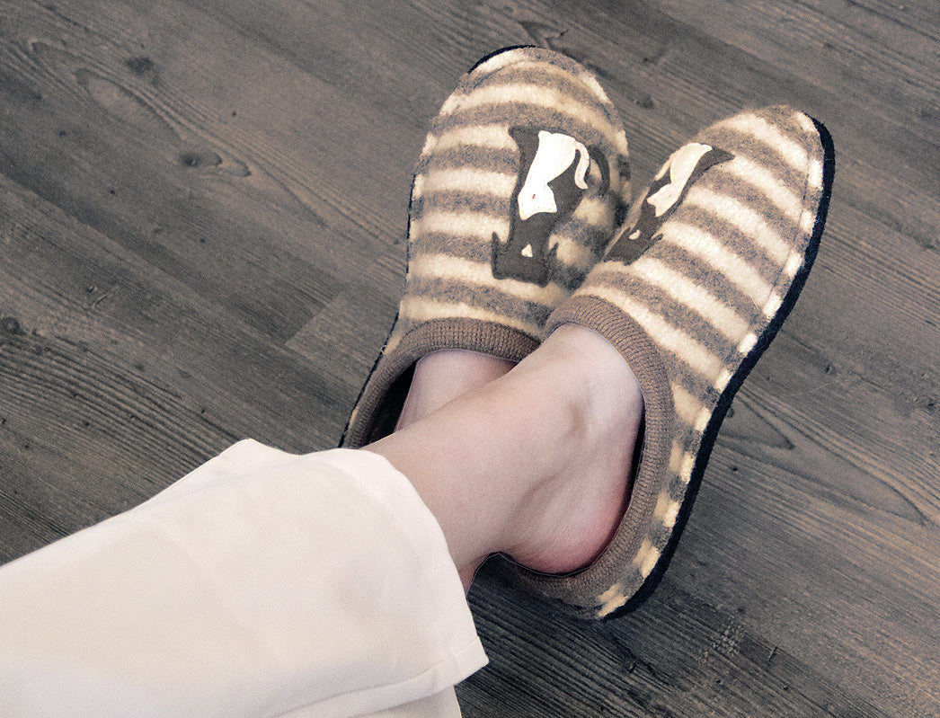 1 HAFLINGER-Women-Boiled-Wool-Slippers-Flair-Canegatto-beige #farbe_Beige