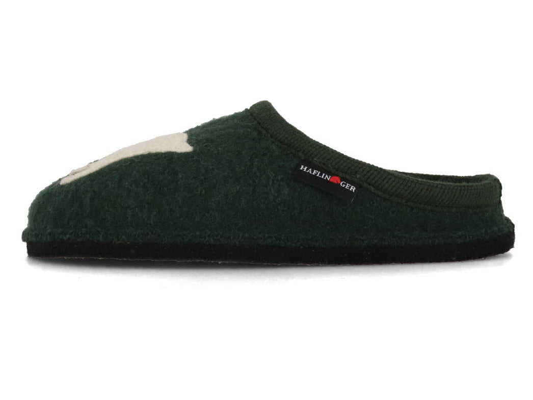 1 HAFLINGER-Women-Boiled-Wool-Slippers-Flair-Heidi-green #farbe_Green