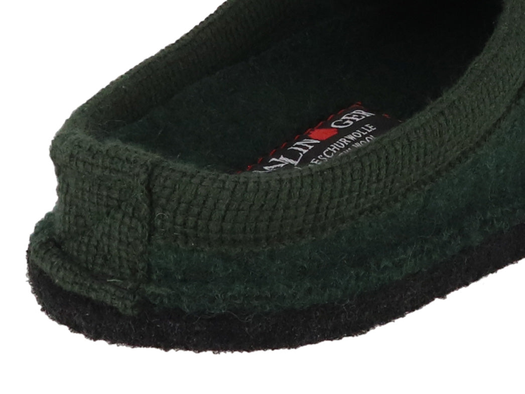 1 HAFLINGER-Women-Boiled-Wool-Slippers-Flair-Heidi-green #farbe_Green