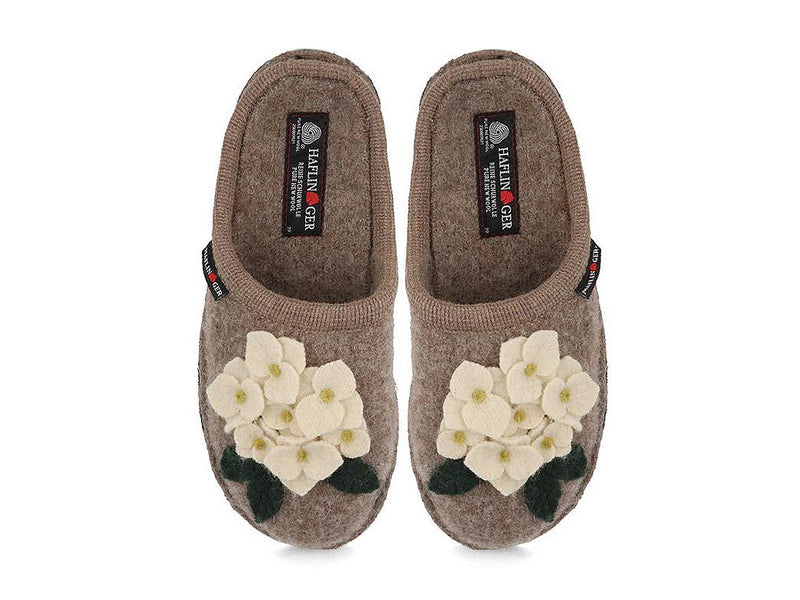 HAFLINGER-Women-Boiled-Wool-Slippers-Flair-Hortensia-beige