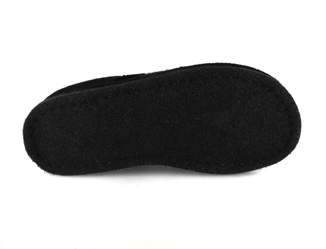 1 HAFLINGER-Women-Boiled-Wool-Slippers-Flair-Lamby-black #farbe_Black