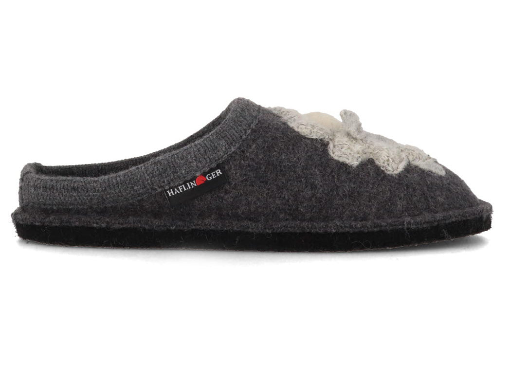 1 HAFLINGER-Women-Boiled-Wool-Slippers-Flair-Lamby-anthracite #farbe_Gray