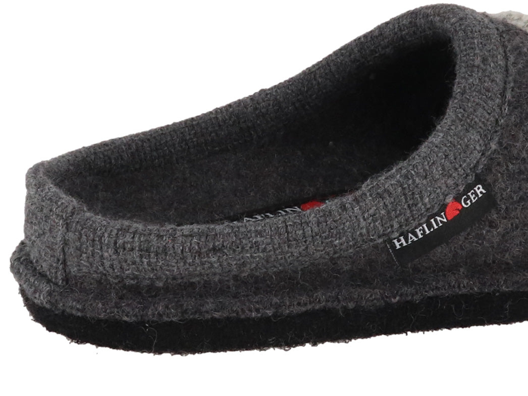 1 HAFLINGER-Women-Boiled-Wool-Slippers-Flair-Lamby-anthracite #farbe_Gray