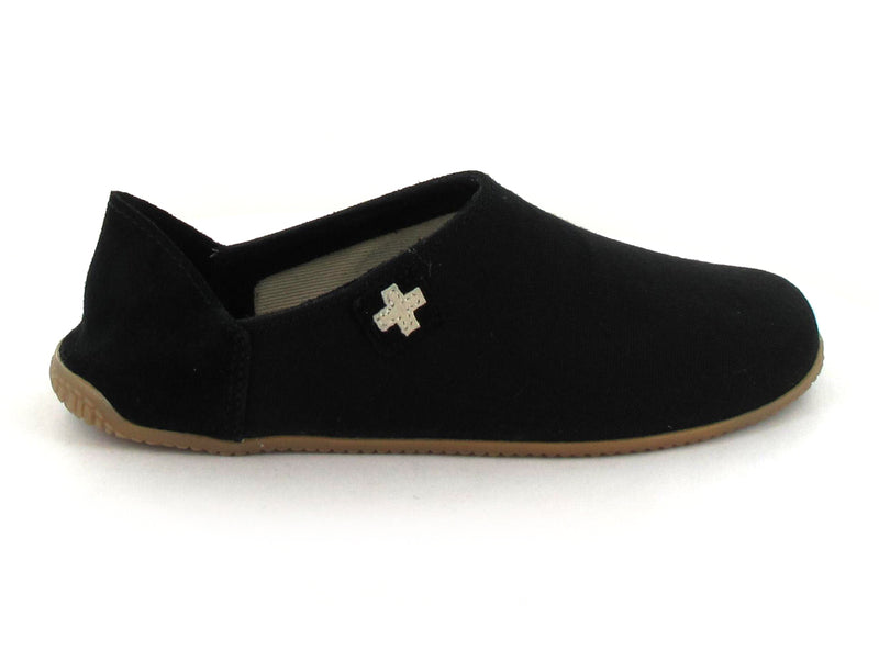 1 LIVING-KITZBUEHEL-Slipper--Cross-Black