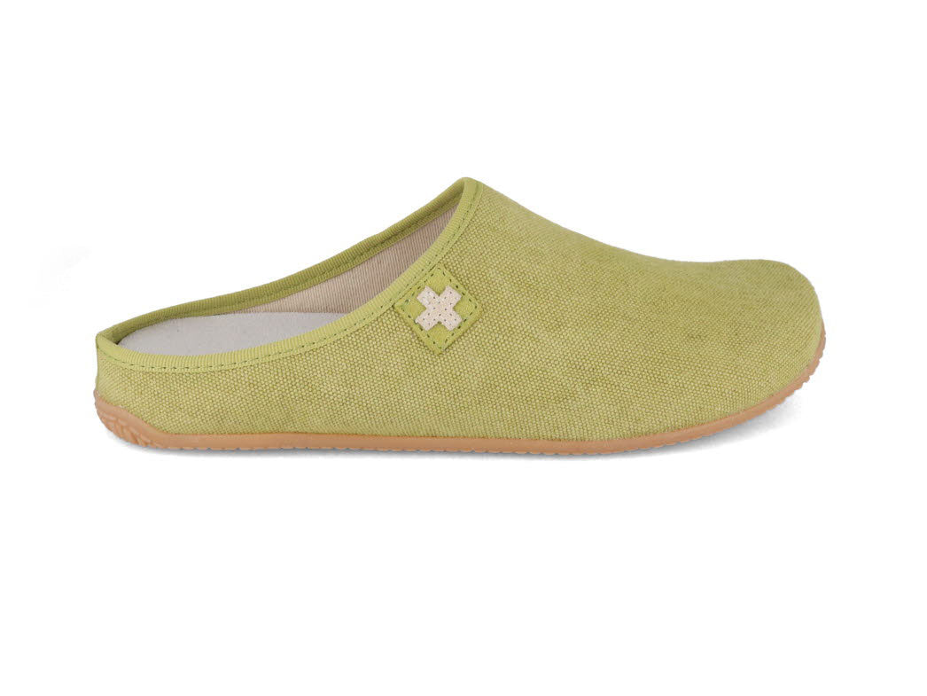 1 LIVING-KITZBUEHEL-Slipper--Swiss-Cross-Apple #farbe_Green