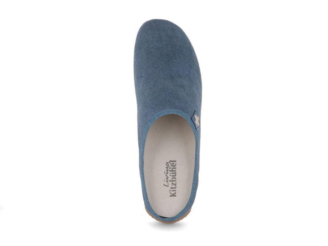 1 LIVING-KITZBUEHEL-Slipper--Swiss-Cross-Denim #farbe_Blue