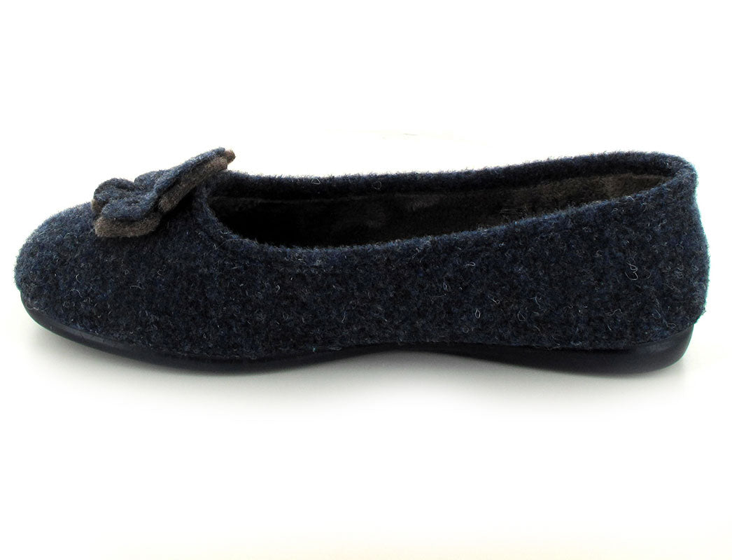 1 THIES-Ballerina-Slippers--Picos-MarinojasMilitar #farbe_Blue
