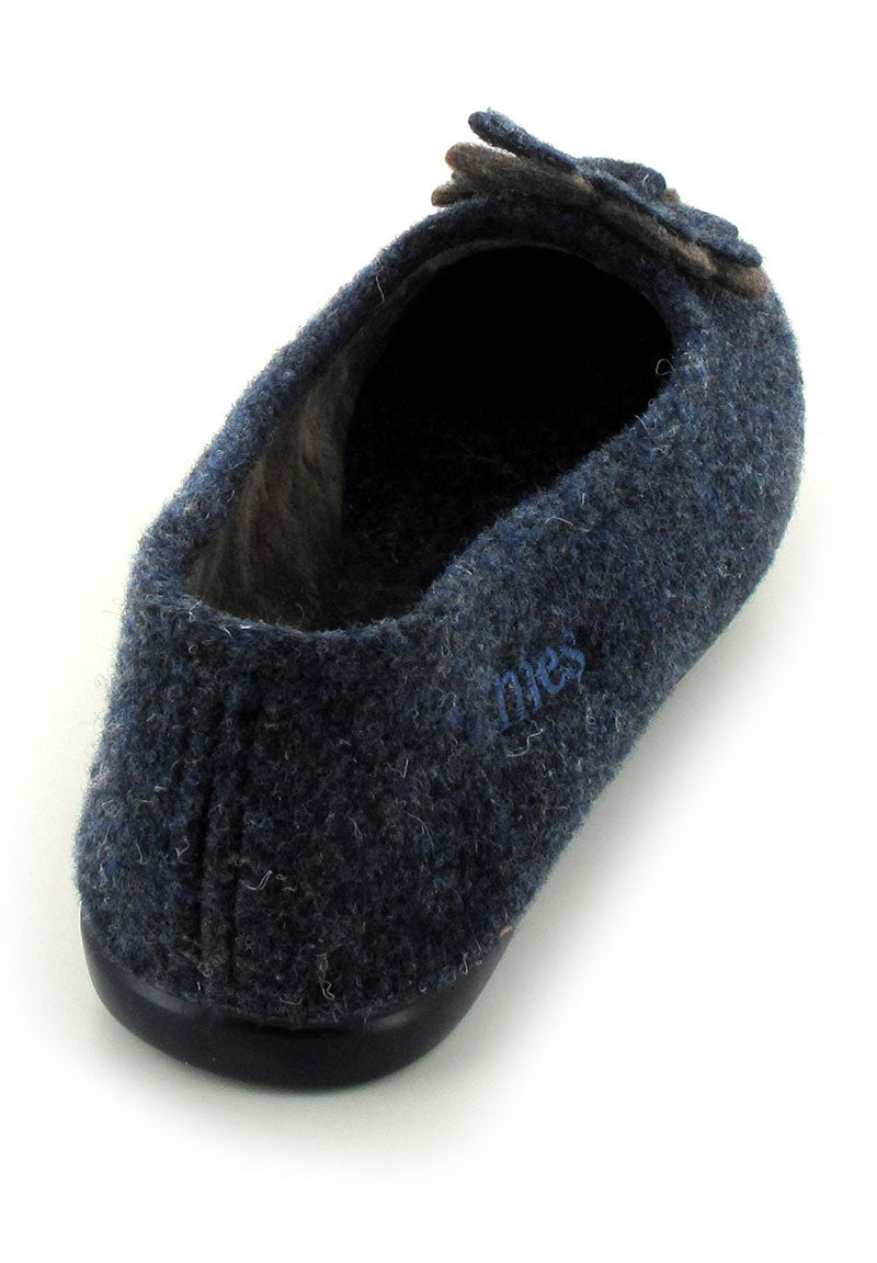 1 THIES-Ballerina-Slippers--Picos-MarinojasMilitar #farbe_Blue