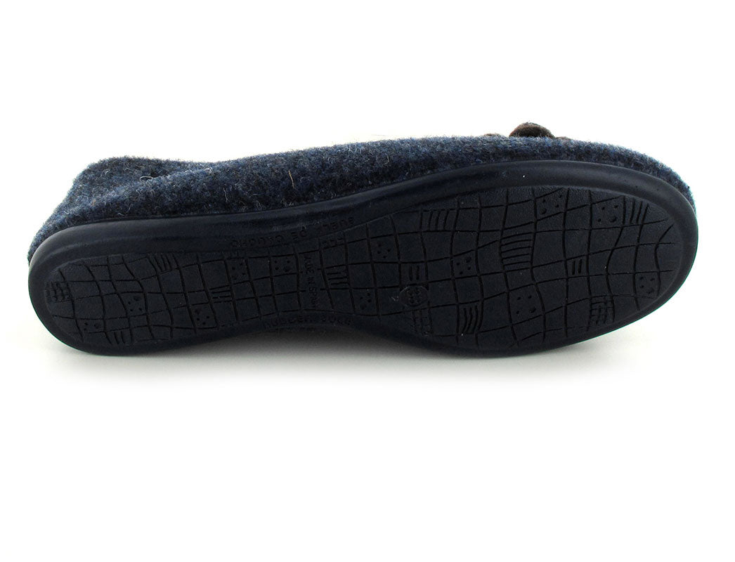 1 THIES-Ballerina-Slippers--Picos-MarinojasMilitar #farbe_Blue