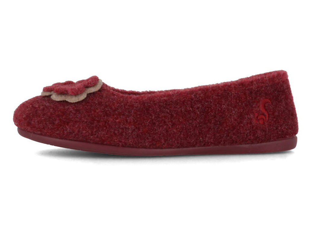 1 Thies-Women-Ballerinas-Ecopicos-burdeosmilitar #farbe_Red