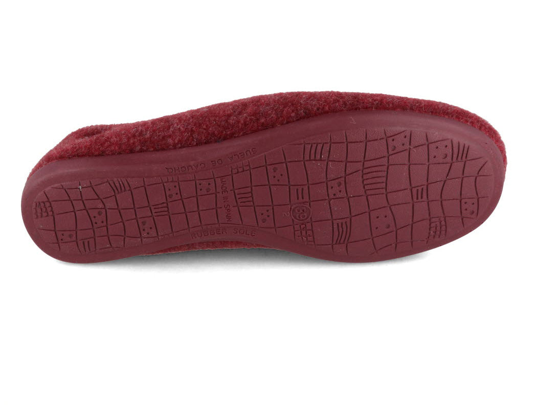 1 Thies-Women-Ballerinas-Ecopicos-burdeosmilitar #farbe_Red