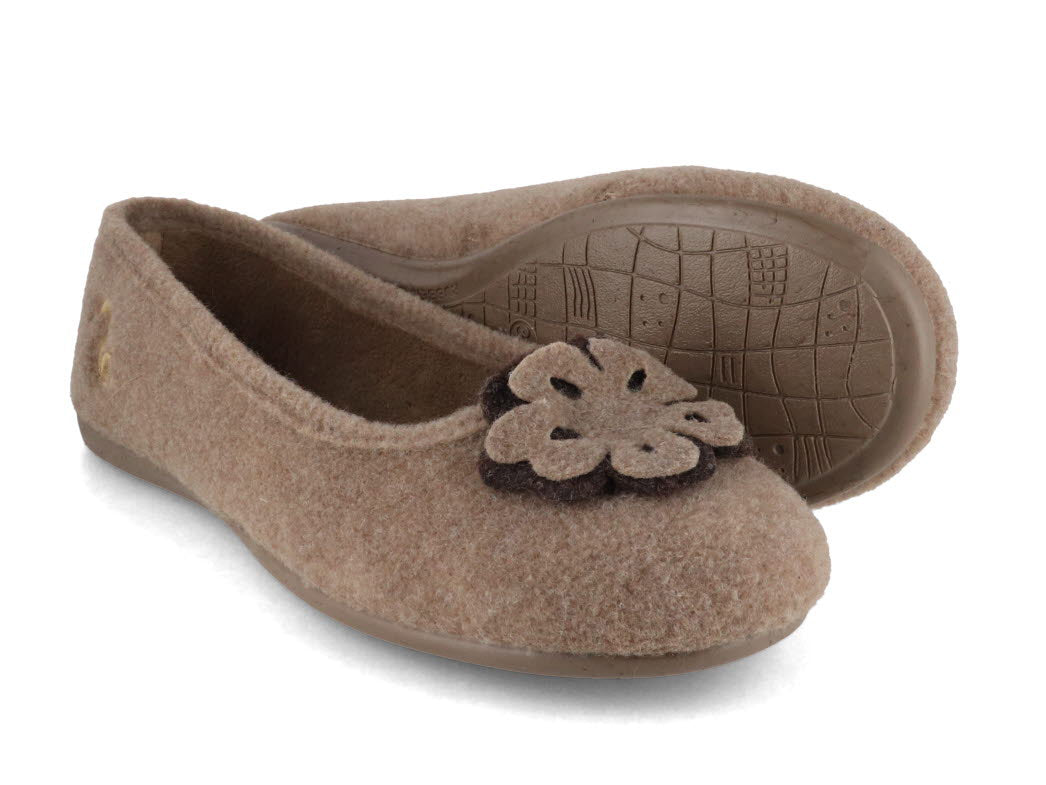 1 Thies-Women-Ballerina-Ecopicos-beigemilitar #farbe_Beige