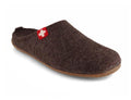 Living-Kitzbuehel-Men-Women-Felt-Slippers-Swiss-Cross-dark-oak #farbe_Green