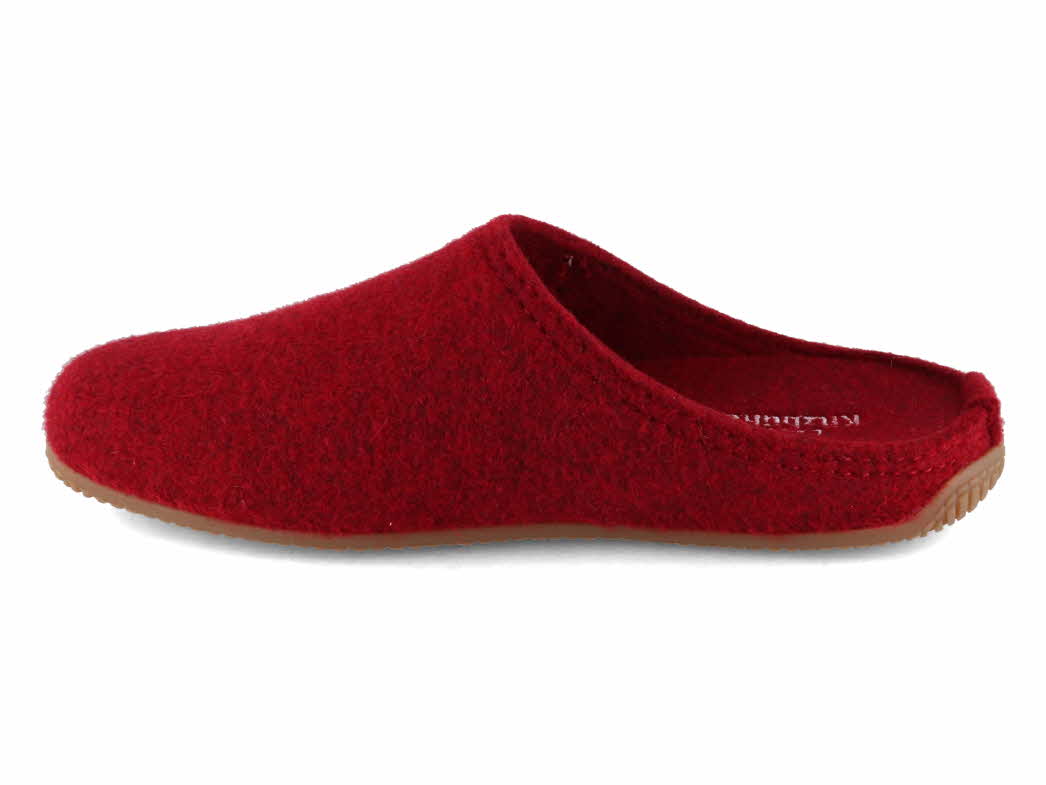 1 Living-Kitzbuehel-Women-Felt-Slippers-Swiss-Cross-dark-cherry #farbe_Red