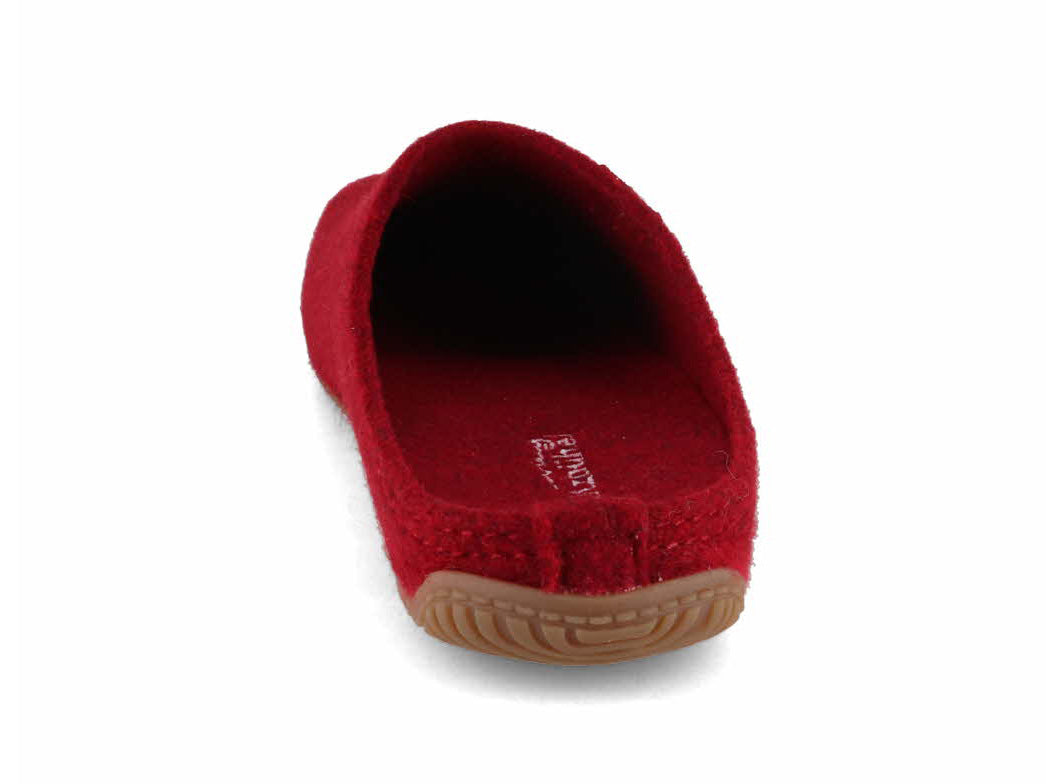 1 Living-Kitzbuehel-Women-Felt-Slippers-Swiss-Cross-dark-cherry #farbe_Red