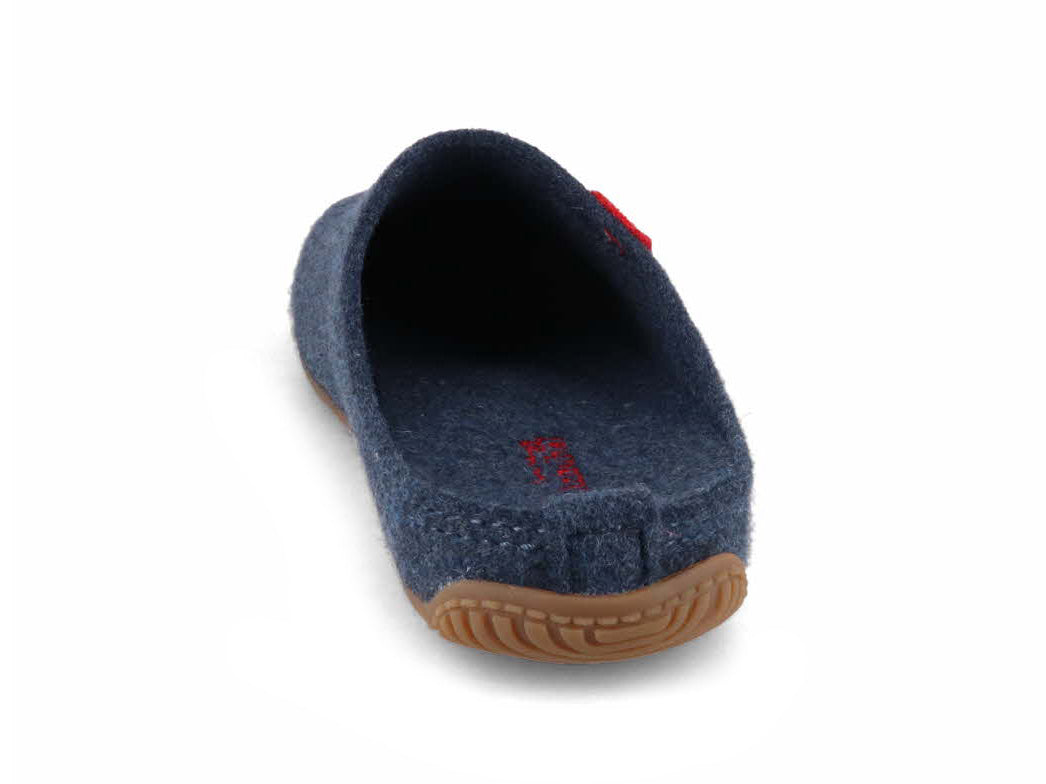 1 Living-Kitzbuehel-Men-Women-Felt-Slippers-Swiss-Cross-midnight-navy #farbe_Blue