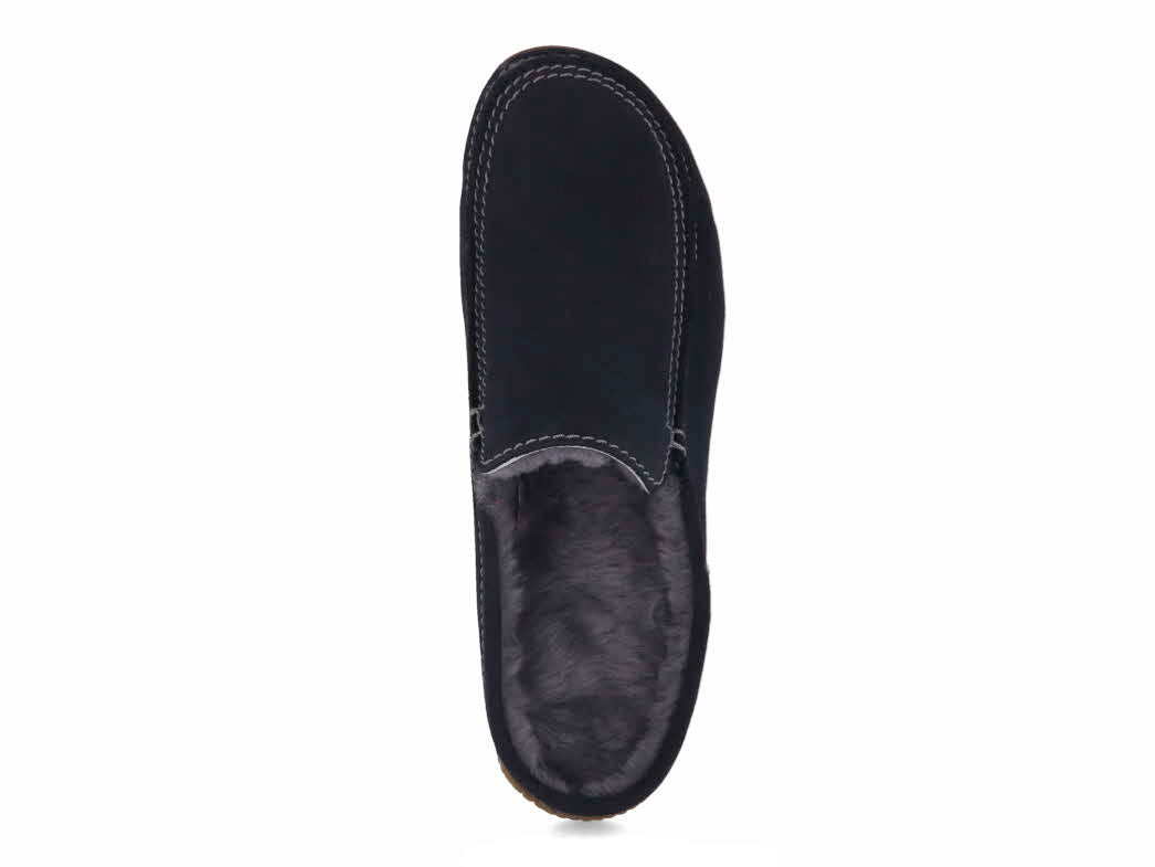 1 Living-Kitzbuehel-Mens-Sheepskin-Moccasins-Night-Blue #farbe_Blue