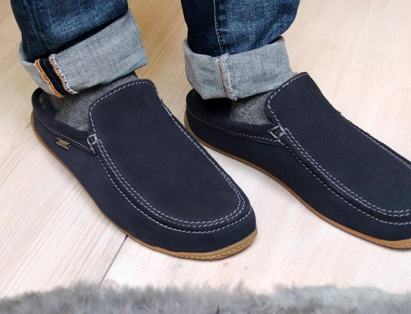 1 Living-Kitzbuehel-Mens-Sheepskin-Moccasins-Night-Blue