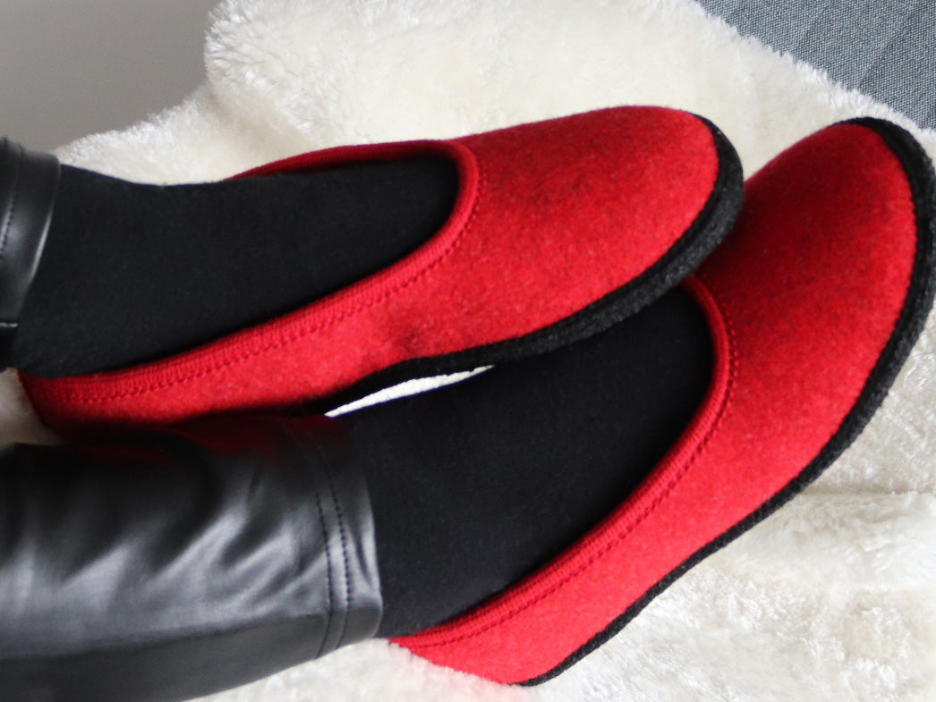 1 LWENWEISS-Women-Ballerinas-Ballet-red #farbe_Red