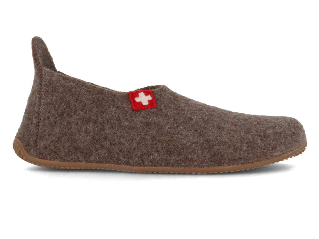1 Living-Kitzbhel-Women-Slippers-Swiss-Cross-light-brown #farbe_Brown