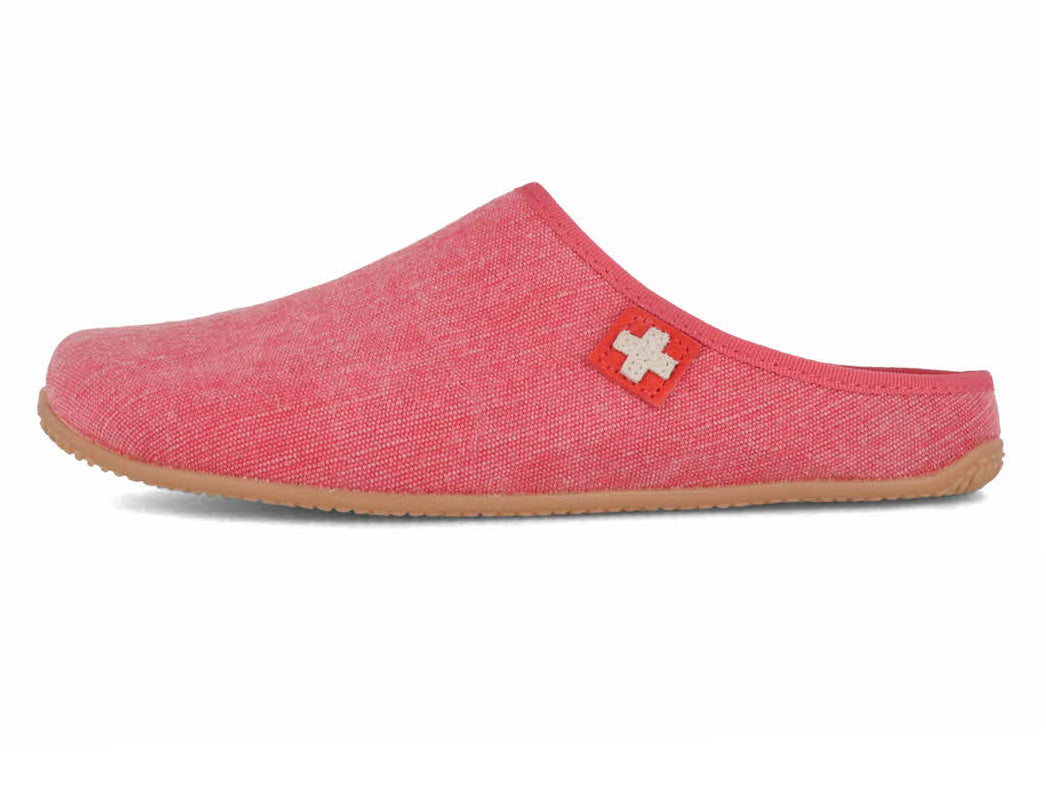 1 Living-Kitzbuehel-Women-Cotton-Slippers-Swiss-Cross-flamingo #farbe_Pink