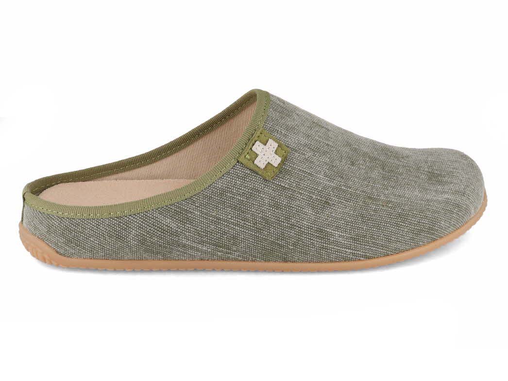 1 Living-Kitzbuehel-Slipper--Swiss-Cross-Khaki #farbe_Green