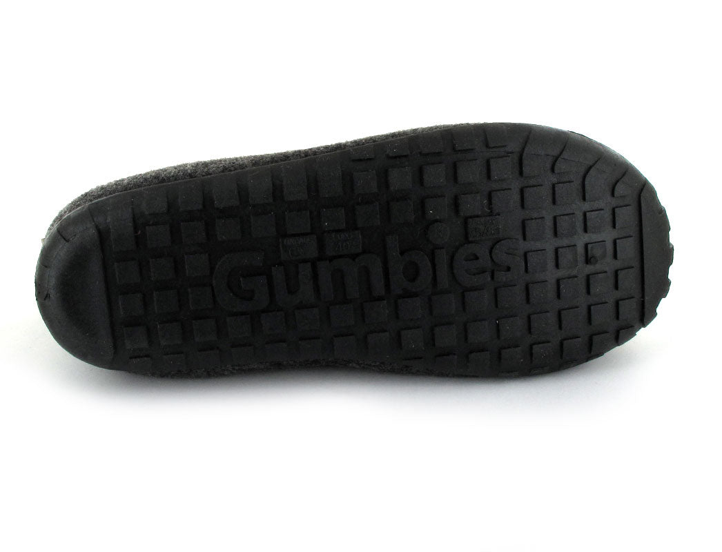 1 Gumbies-Men-Women-Slippers-Brumby-charcoalred #farbe_Red